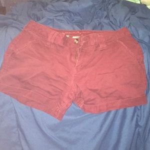 Maroon Arizona Shorts